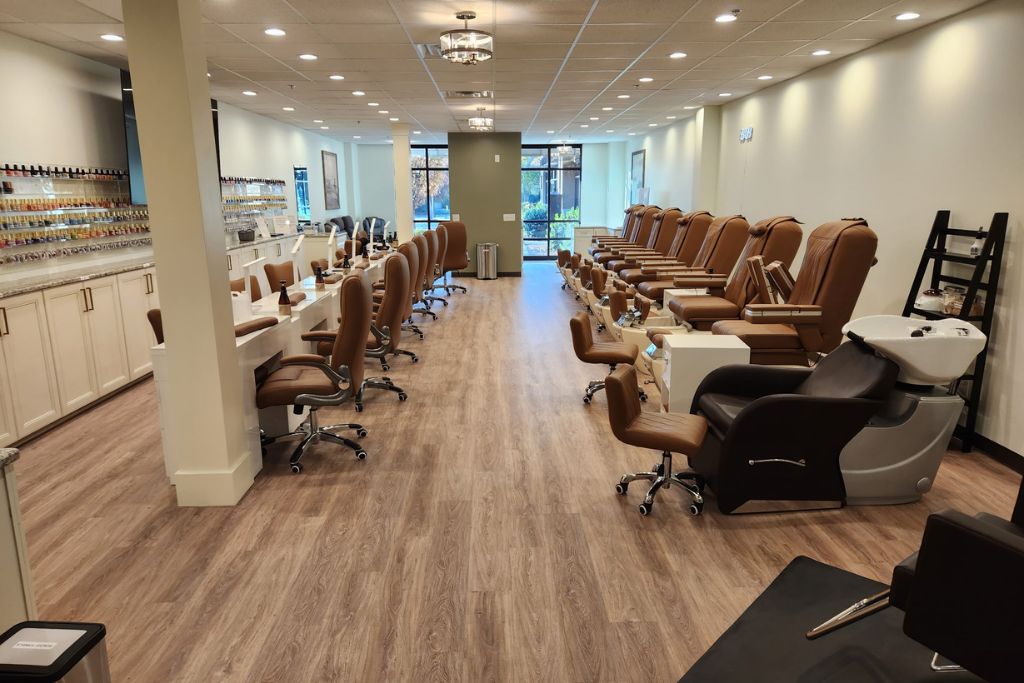 KS Salon (Interior Build-Out + Custom Millwork + Ventilation)